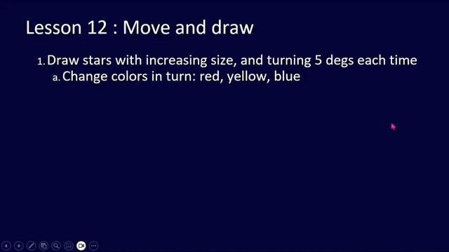 Kids Python Challenge, Lesson 12: Move and draw смотреть онлайн