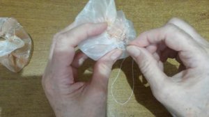 Розы из органзы. Мастер класс.