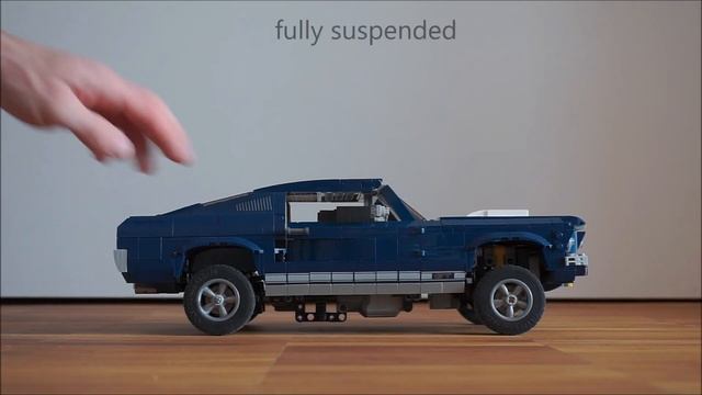 LEGO Ford Mustang motorized with Buwizz смотреть онлайн