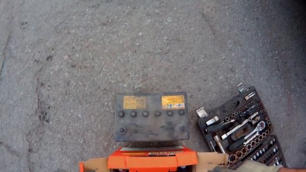 ЗАМЕНА АККУМУЛЯТОРА / LEXUS RX270 / 2012 г.в./