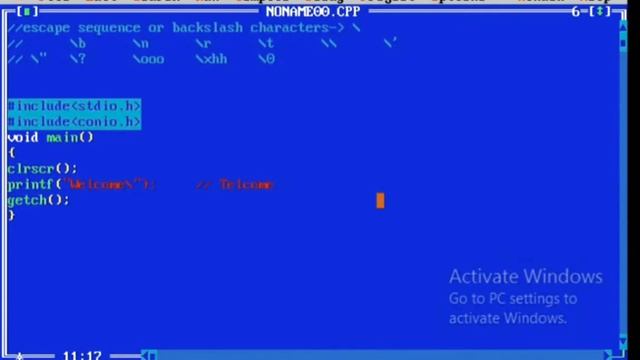 P19 Escape Sequence or Backslash Characters Practical in C by Aayush Malviya смотреть онлайн