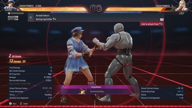 TEKKEN 8 CBT - KAZAMA ASUKA MOVELIST смотреть онлайн
