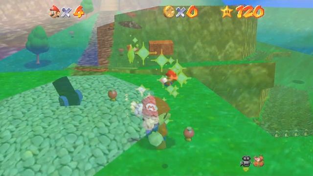 SM64 - Low Gravity Island in the Sky [TAS] смотреть онлайн