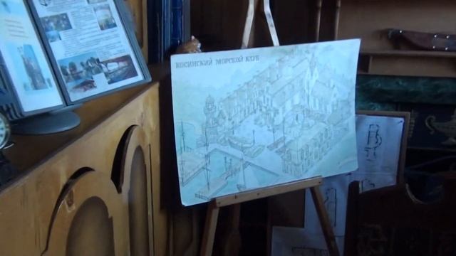 Косинский Морской Клуб, Яхт-клуб Косино, внутренние помещения основного здания. смотреть онлайн