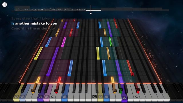 How to Play "Numb" by Linkin Park on Piano (EASY MODE) смотреть онлайн