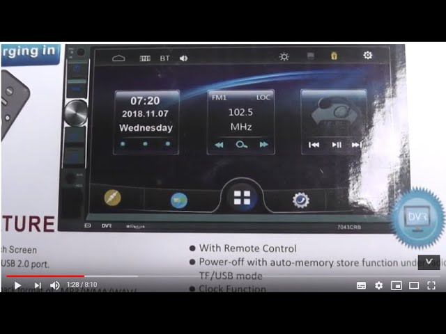 Купил Китайскую магнитолу Pioneer 7043 смотреть онлайн