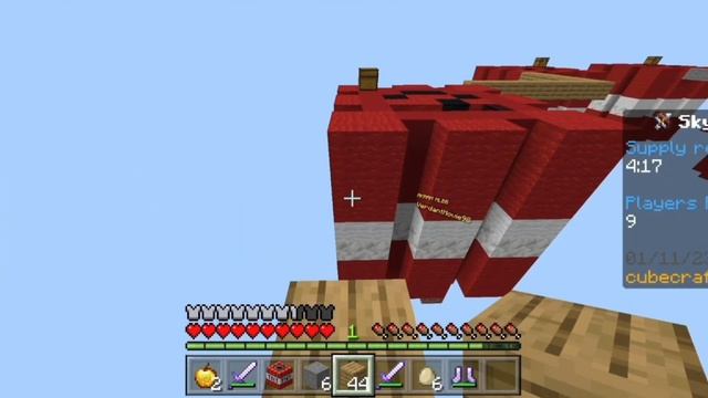 Спустя год зашёл в скайварс... Minecraft bedrock смотреть онлайн