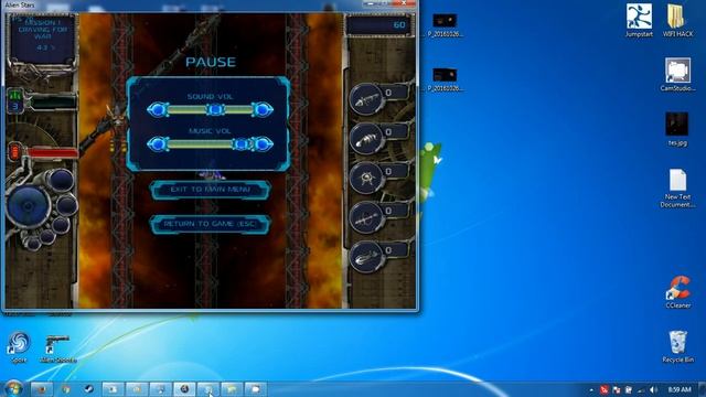 Alien Stars game PC Just For Fun || How to increase the volue of batteries смотреть онлайн