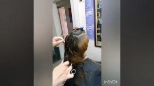Как стричь каскад с короткой макушкой на среднюю длину