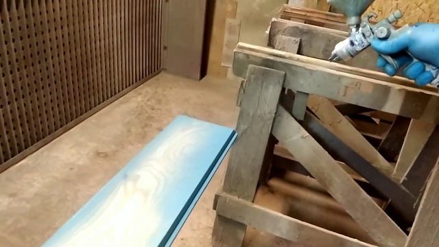 Крашеная вагонка | Как красим вагонку для внутренней отделки и наружных работ? смотреть онлайн