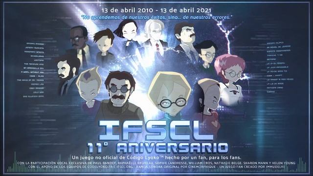 IFSCL 11th Anniversary Poster | Code Lyoko Game смотреть онлайн