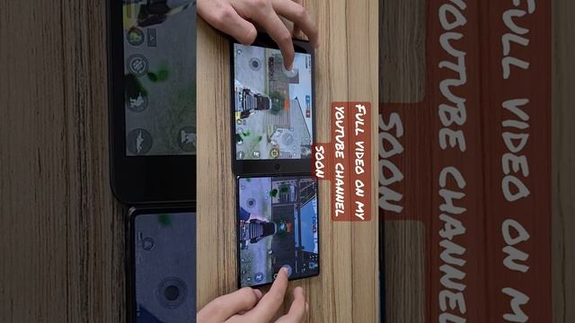 Ipad Mini 5 Vs Samsung Z Fold 2 Pubg Fire Test#samsungzfold2 #ipadmini5 #pubgmobile #firetest