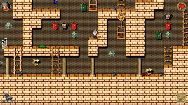 Let's play Brave Dwarves; Back For Treasures - Area 5 - Golden Palace - Part 1 смотреть онлайн