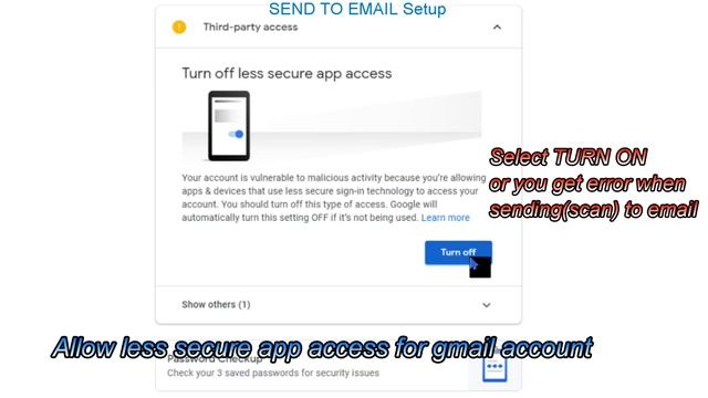 Setup Scan to Email with Google SMTP and Scan to folder for i-SENSYS imageCLASS MF440 MF540 (part3) смотреть онлайн