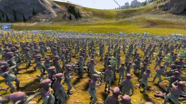 STAR WARS ARMY VS VALLEY GOBLINS - UEBS 2 | BATTLE SIMULATOR 2 (4K) смотреть онлайн