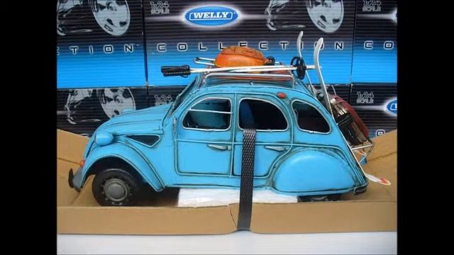 Tinplate Collectables 1/16 Citroen 2CV 2 CV Blue Tin Modelcar смотреть онлайн