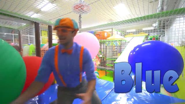 Blippi Visits an Indoor Playground (Jumping Beans) | BEST OF BLIPPI | Educational Videos for Kids смотреть онлайн