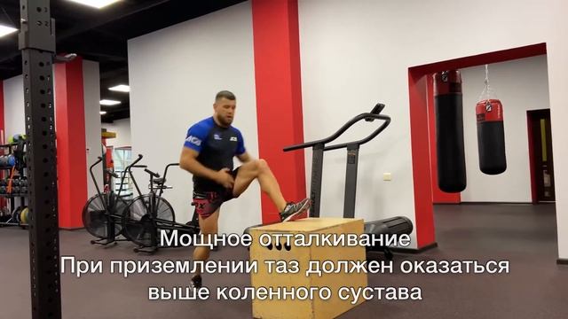 Прыжок на бокс с одной ноги с приземлением на две смотреть онлайн