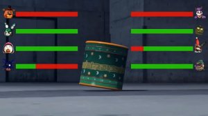 [SFM FNaF] Top 5 Security Breach vs Fight Animations WITH Healthbars