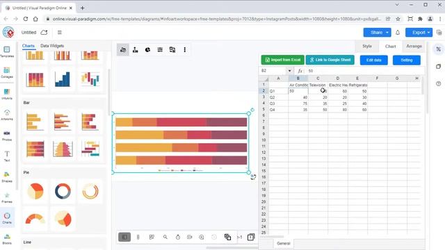 How to create a 100% Stacked Bar Chart смотреть онлайн