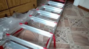 Распаковка — Лестница-стремянка Новая Высота NV 5110 / 5110107