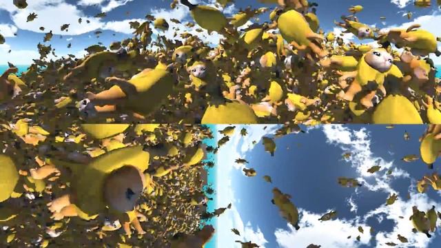 Banana Cat 50,000 TIMES! 360° | VR/360° Experience смотреть онлайн