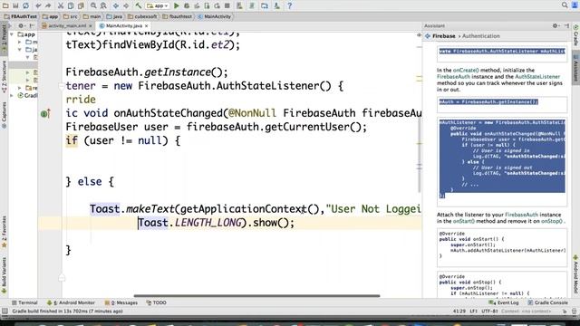 Firebase Authentication смотреть онлайн