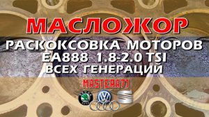 Раскоксовка и доработки  моторов   VAG  1.8-2.0 TSI   для  продления ресурса ДВС