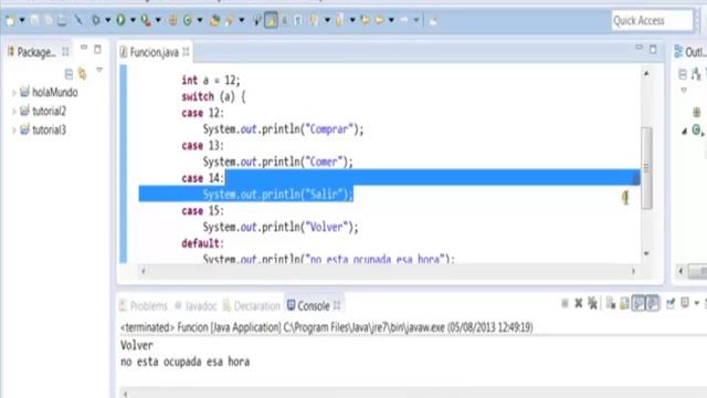 Uso de switch en Java, tutorial 4 смотреть онлайн