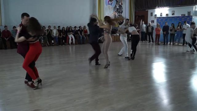 Zouk'n'Bachata 2017 - BACHATA Couples Преподаватели Отбор 1 смотреть онлайн