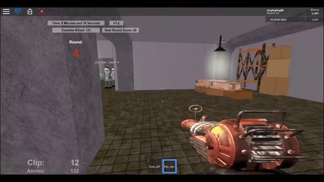 Roblox Zombies: Ray Gun Gameplay смотреть онлайн