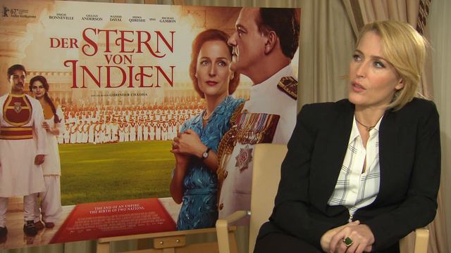 VICEROY'S HOUSE Interview Gillian Anderson - X-Files - Akte X - India смотреть онлайн