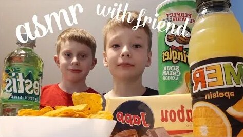 ASMR (With Friend) Eating Candy? (Talking Swedish) смотреть онлайн