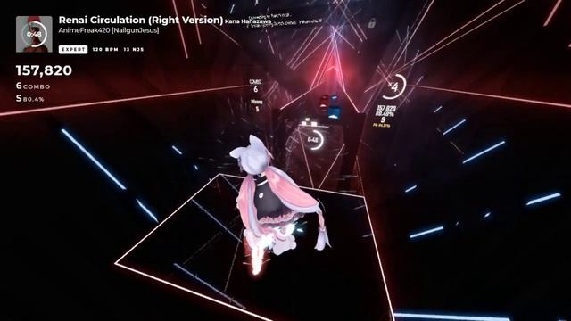 [비트 세이버]Renai Circulation(Right Version) смотреть онлайн