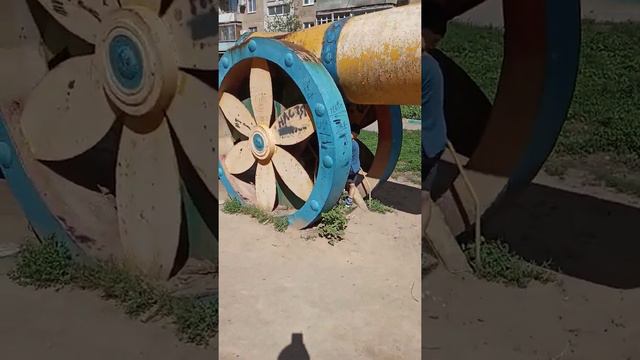 Пушка - горка. Энгельс смотреть онлайн
