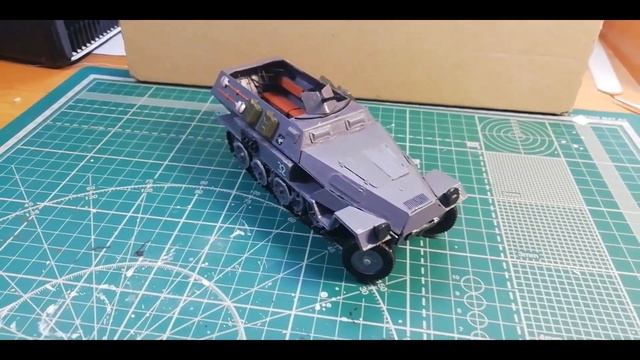Sdkfz 251/1 "Ханомаг" l Немецкий колесно-гусеничный бронетранспортер l ZVEZDA 1:35 смотреть онлайн