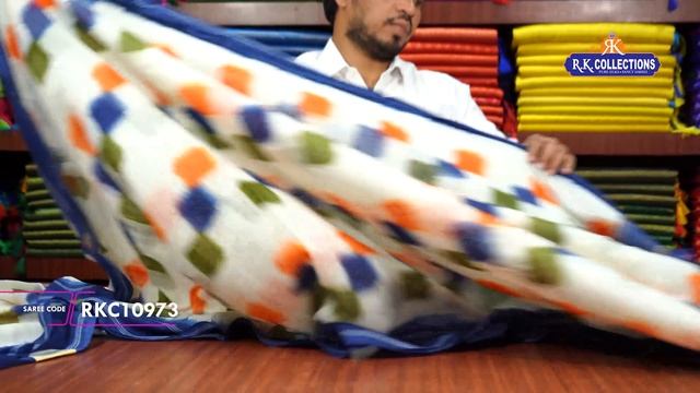 Ikkath Print Sarees Rs.500/- Only I www.rkcollections.in I смотреть онлайн