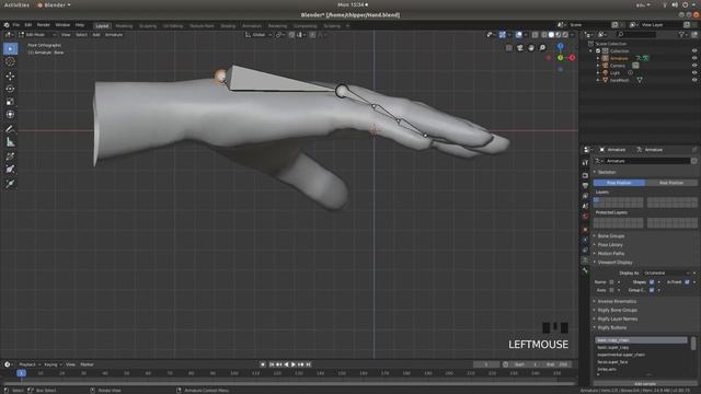 Blender 2.80 Tutorial: How To Add Bones To An Object. смотреть онлайн