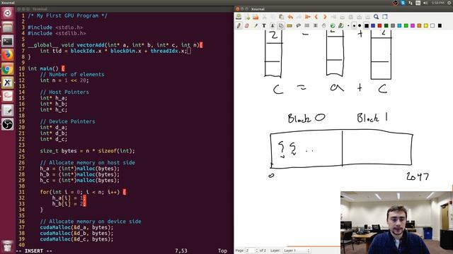 Programming with CUDA: Vector Addition смотреть онлайн