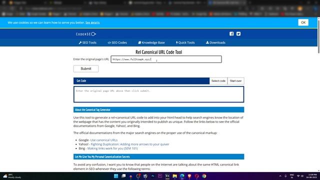 Alternate Page with Proper Canonical tag in blogger | ?m=1 | Google Search Console Problem Fix смотреть онлайн