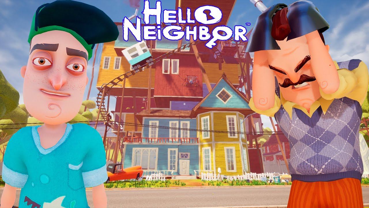 ШОУ ПРИВЕТ СОСЕД!ВОРУЕМ ВЕЩИ У СОСЕДА 3 АКТ!ИГРА HELLO NEIGHBOR ПРОХОЖДЕНИЕ,СЮЖЕТ,КОНЦОВКА!ФИНАЛ!FUN смотреть онлайн
