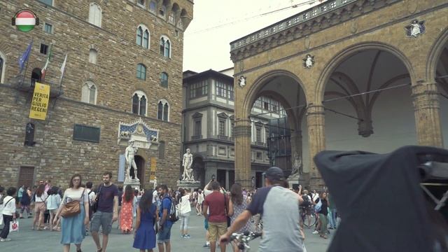 【1min Trip】Michelangelo's David at Piazza della Signoria 【4K】 смотреть онлайн