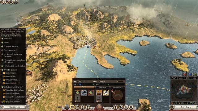 A Good Start :: Total War Rome II - Divide Et Impera 1.2.2 - Macedon Gameplay : # 01 смотреть онлайн