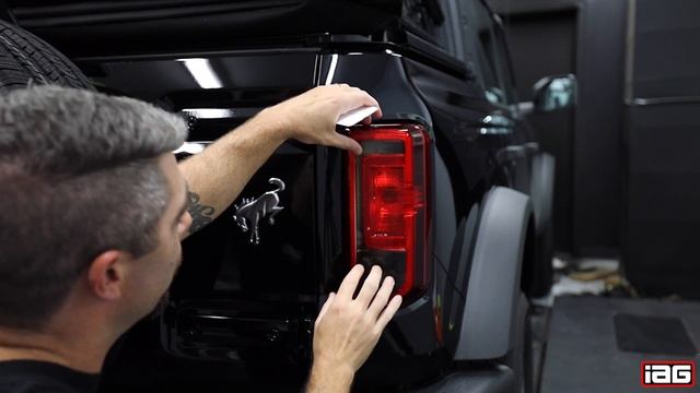 Installing the IAG Smoke Reverse Light Film Kit for the Ford Bronco смотреть онлайн