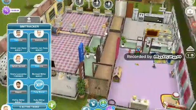 How to bathe a toddler and Kindergarten Tour | Sims Free Play смотреть онлайн