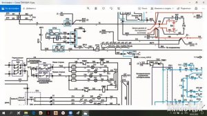 Электрическая схема пуска дизеля тепловоза ТЭМ18ДМ