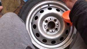 Замена соска, вентиля без шиномонтажа своими руками