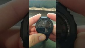 настройка Casio G-Shock GA 2100. Калибровка стрелок в ручную.