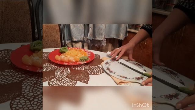 Красивая фруктовая нарезка
