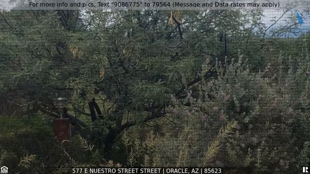 Priced at $425,000 - 577 E Nuestro Street Street, Oracle, AZ 85623 смотреть онлайн